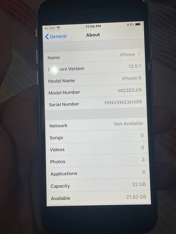 iphone 6 32 gb 10/10 non pta 6