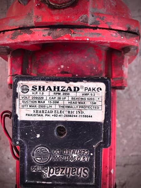 Original Shahzad Water Electric Heavy Duty Pump 2