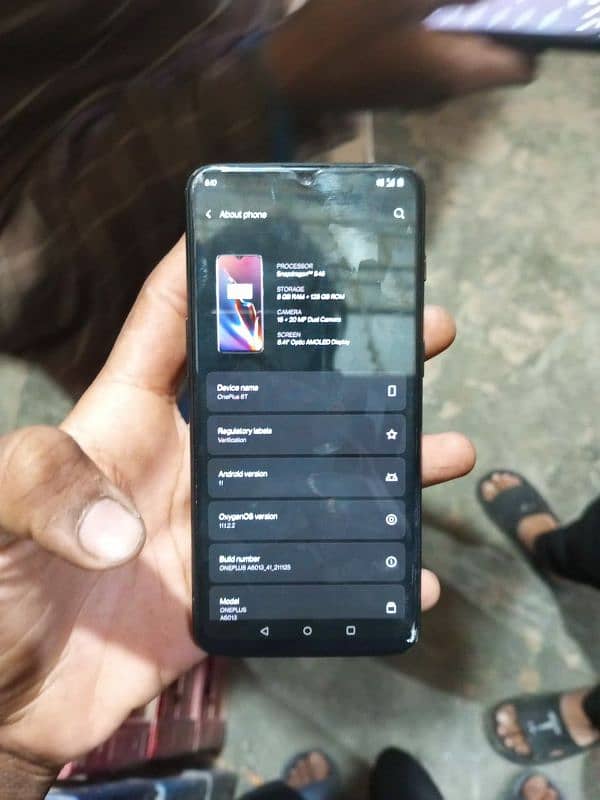 OnePlus 6t 8 128 6