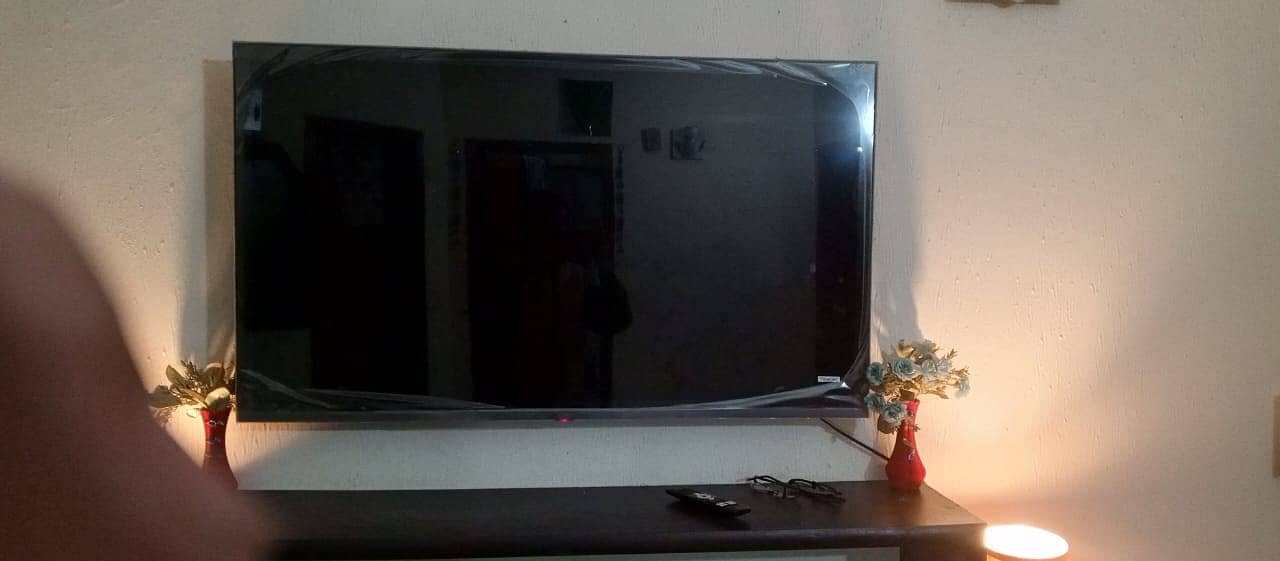 Haier brand LED for sale, , model k66 series, UHD TV,  age almost 10 0