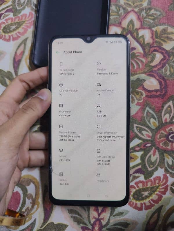 Oppo Reno z 8gb 256gb 5