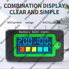 8-1000V LCD EV bike Lithium Battery Capacity indicator