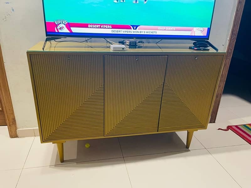 Tv console with storage 2