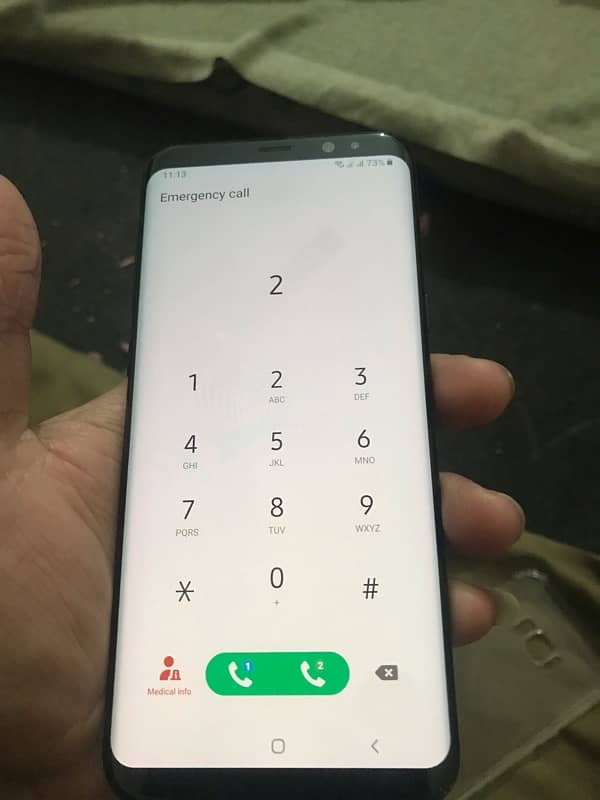 s8 plus clear panal org dual sim pta opprove argant sale 1