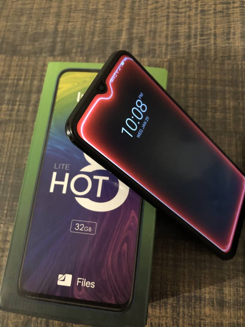 Infinix Hot 8 Lite Good condition 7