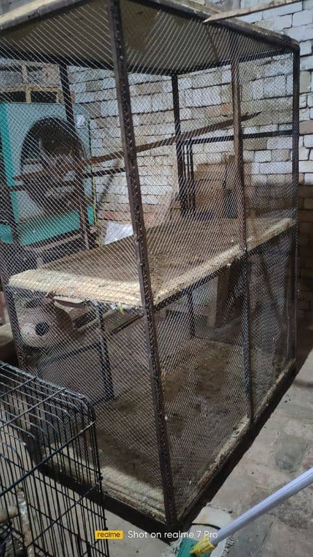 Heavy cage for hen and big birds 0