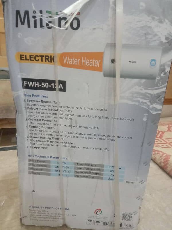 Imported Electric Geyser 2