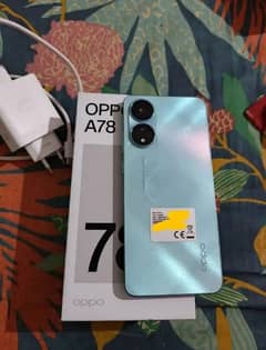 Oppo A78 fresh 10/10 condition