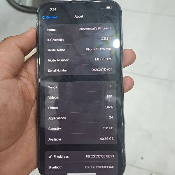 i phone 13 pro Max 128 gb factory unlock 1