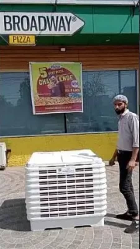 Evaporative Air Cooler. We are Importer & Supplier CEO Hassan Butt 13