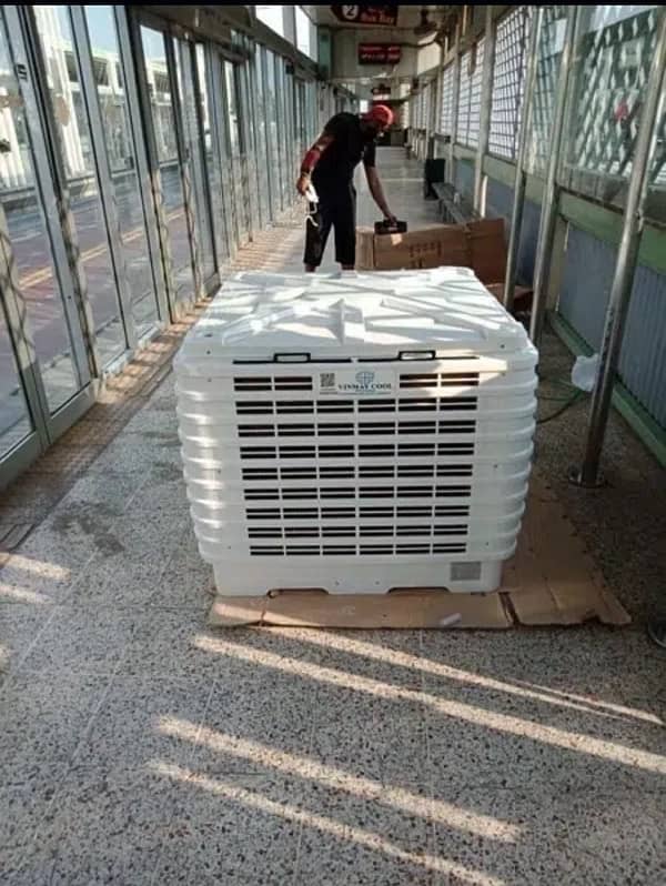 Evaporative Air Cooler. We are Importer & Supplier CEO Hassan Butt 15