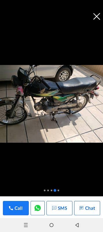 Honda CD 70 model 2013 totally  original  Baek hi 1