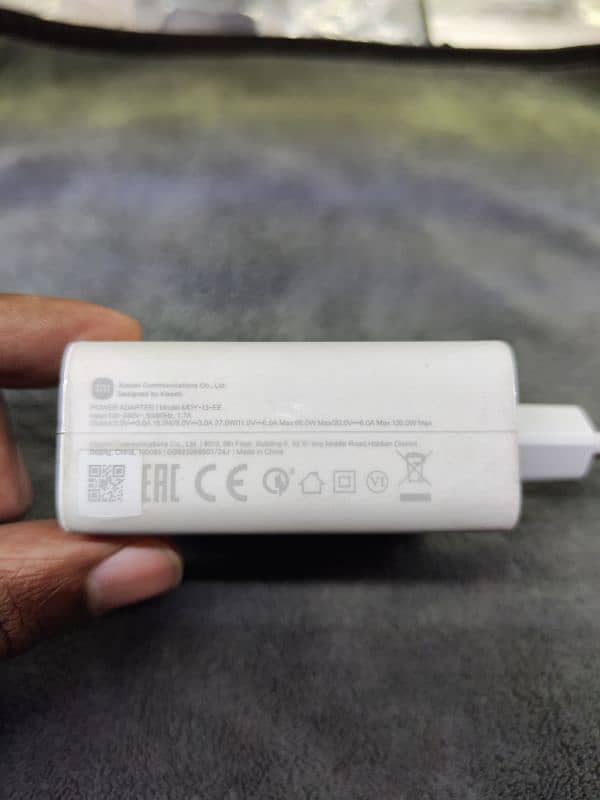 Xiaomi 120 Watt Charger 100% Original 4