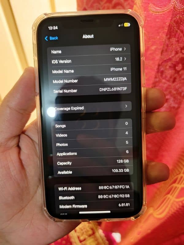 IPhone 11 128GB. Non-PTA 1