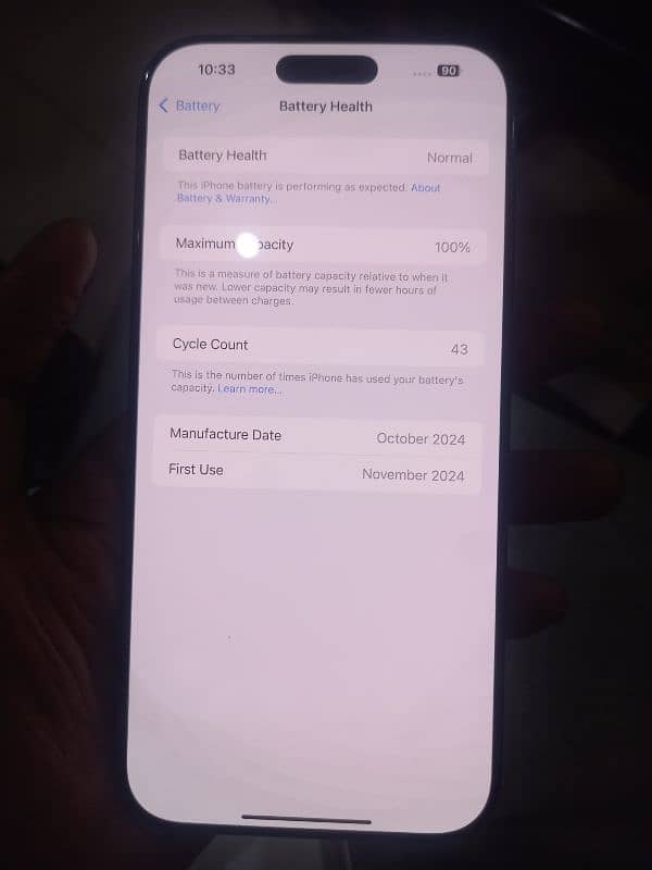 iphone 16 pro max 256gp non active new condtion non pta 5