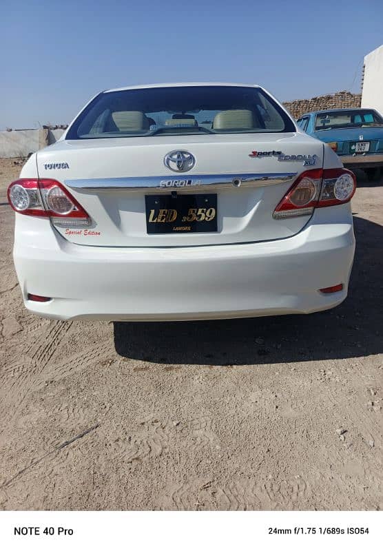 Toyota Corolla XLI 2011 0