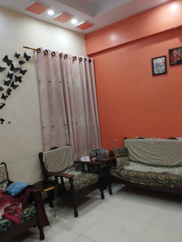 Portion for rent Gulshan Iqbal block 9