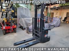 CROWN 1200 Kg Fully Electric Stacker Lifter Forklift for Sale in KHI