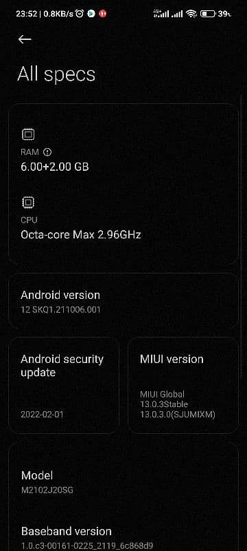 Poco x3 pro  6+2-128 snapdragon 855+ heavy gaming processor 9.5/10 9