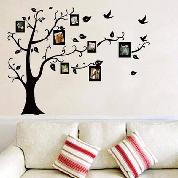 Tree Wall Sticker with Photo Frames 1