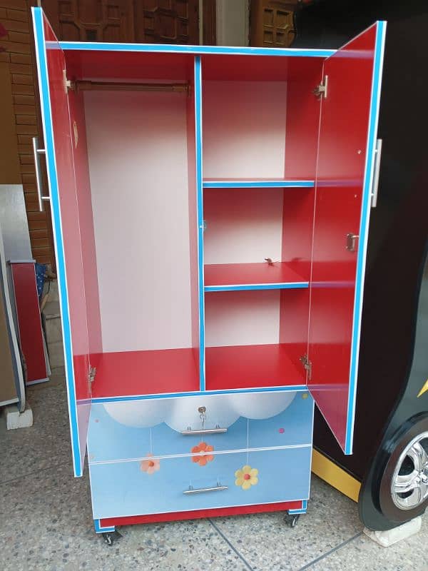 kids cupboards wardrobe almari, 4