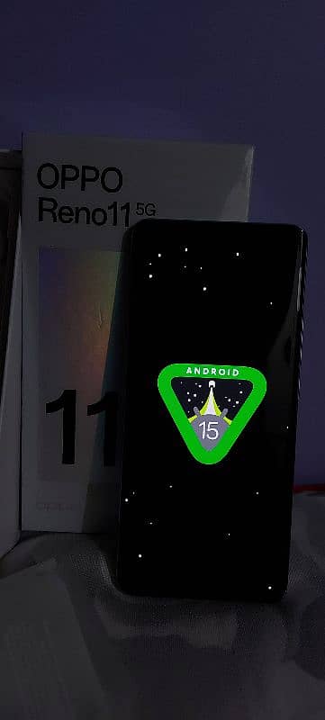 Oppo reno 11 5G full warranty just box open wave green color 12/256GB 6