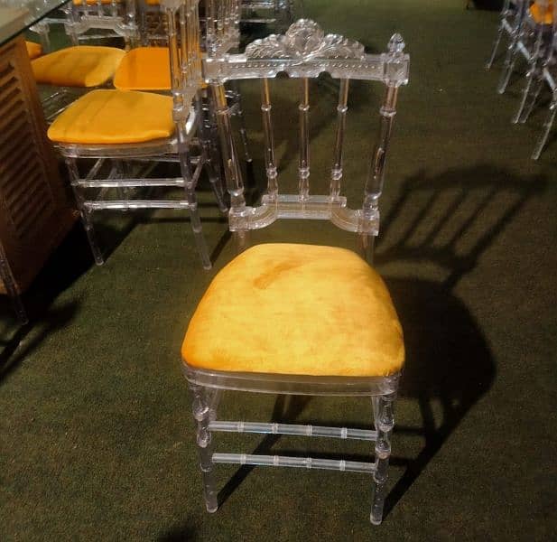 Acrylic chairs 4