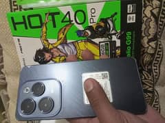 Infinix hot40 pro 8+8/256 complete box