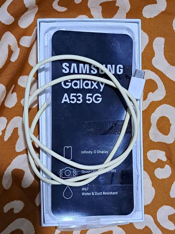 Samsung A53 5g official PTA Approved 8/128gb 2