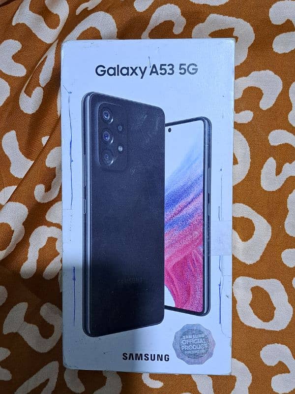 Samsung A53 5g official PTA Approved 8/128gb 4