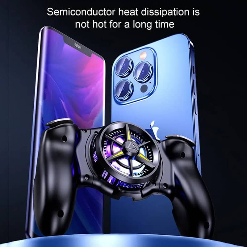 INVINCIB PLAYER Mobile Phone RGB Gamepad Semiconductor Cooling JK01S B 0