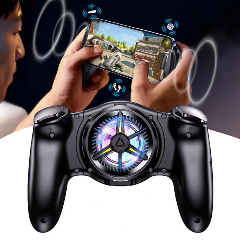 INVINCIB PLAYER Mobile Phone RGB Gamepad Semiconductor Cooling JK01S B 4