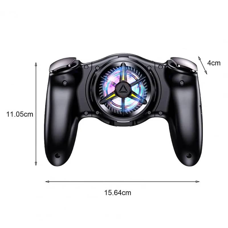 INVINCIB PLAYER Mobile Phone RGB Gamepad Semiconductor Cooling JK01S B 5