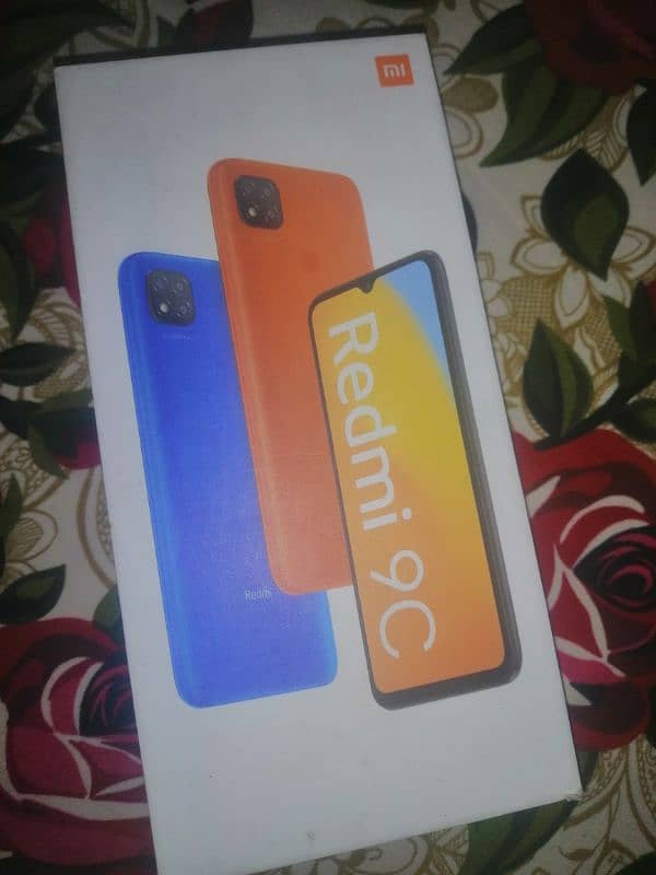 redmi 9c all okay 4/64 with box 6