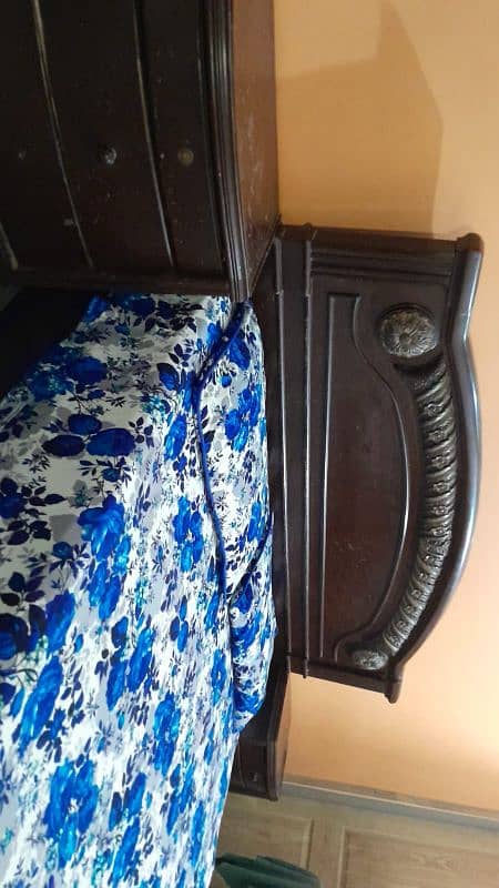 Wooden Bed King Size (Polish) 5