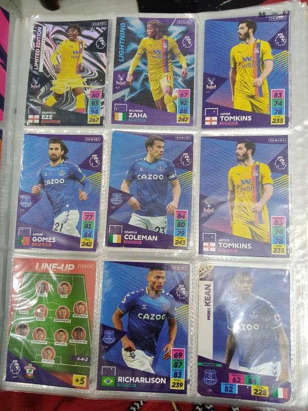 Football Cards TOPPS / PANINI / MERLIN collectable 5