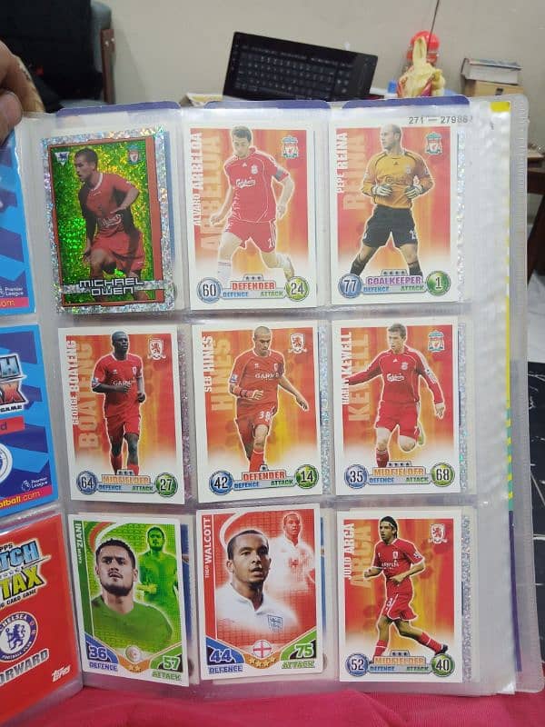 Football Cards TOPPS / PANINI / MERLIN collectable 8