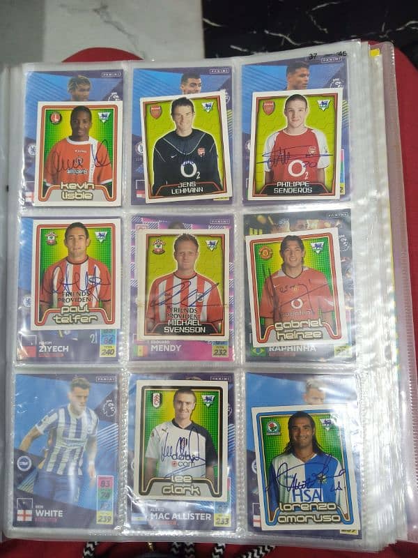 Football Cards TOPPS / PANINI / MERLIN collectable 15