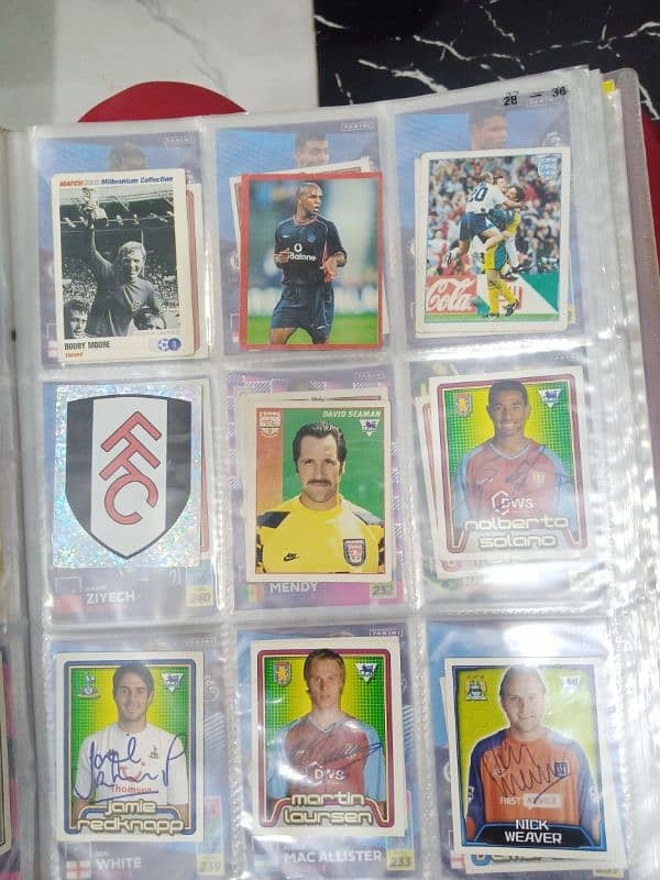 Football Cards TOPPS / PANINI / MERLIN collectable 16