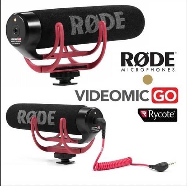 Rode video mic Go rycote camera mount shotgun microphone 9