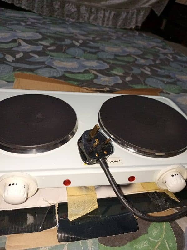 electric stove. 4