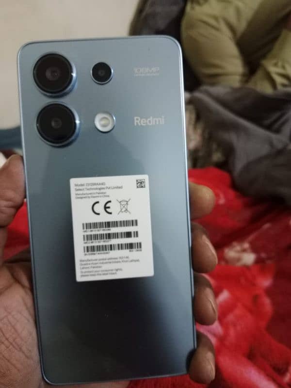 redmi not 13 just one month use full warranty m 2