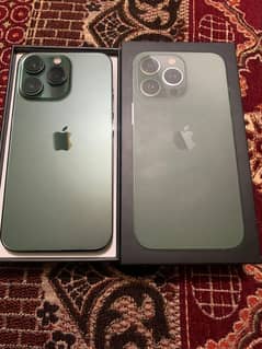 I phone 13 pro 128gb with box SIM chalay gi 4 month