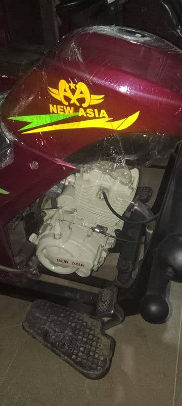 New Asia 150cc 2019 model Rejisterd with spair wheel and Jack pana 4