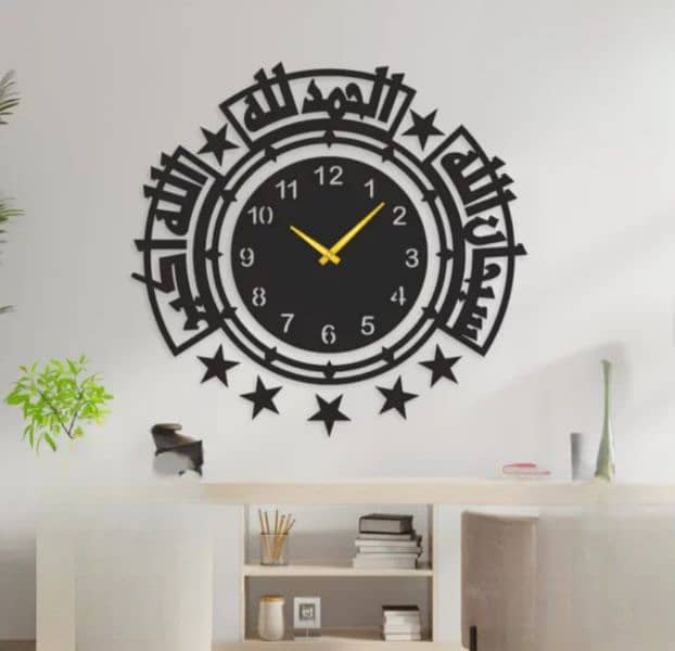 3d Wall Clock 1