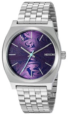 Genuine Watch - Nixon time teller plum - 10/10 condition