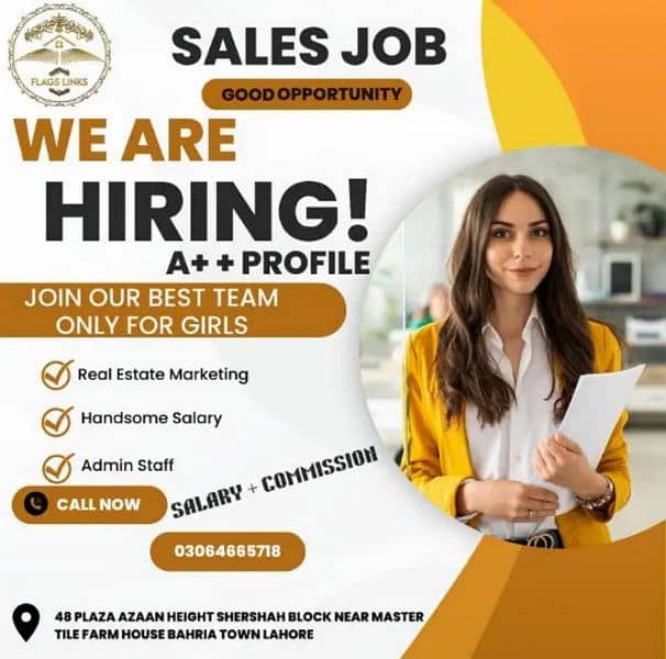 We are hiring Only Girls 0