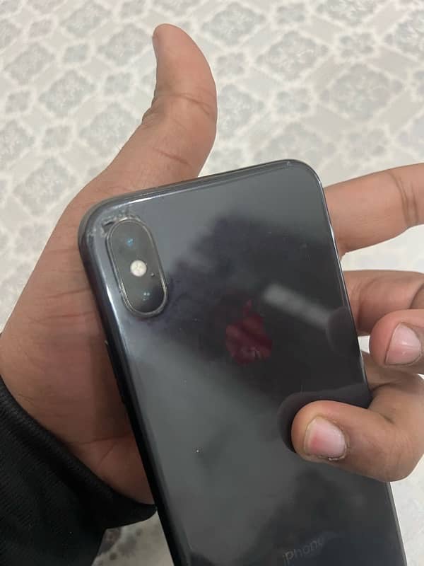 iphone x black 256gb PTA 1