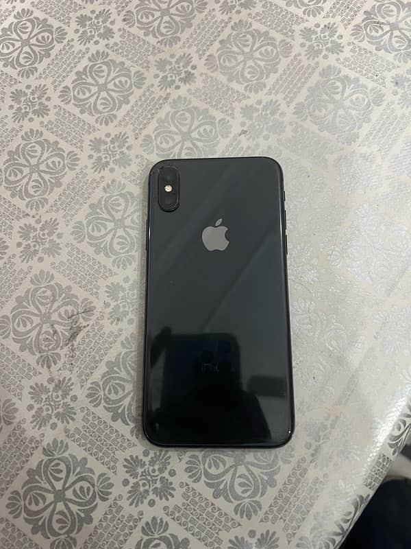 iphone x black 256gb PTA 2