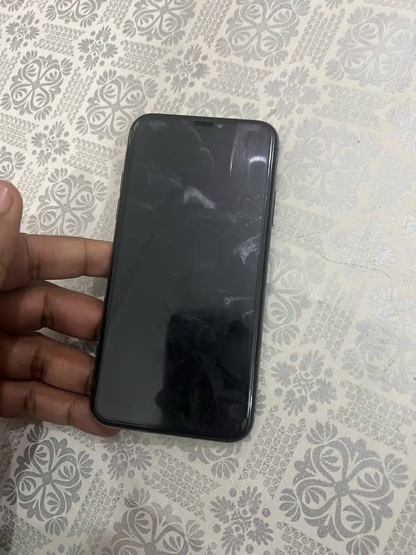 iphone x black 256gb PTA 3